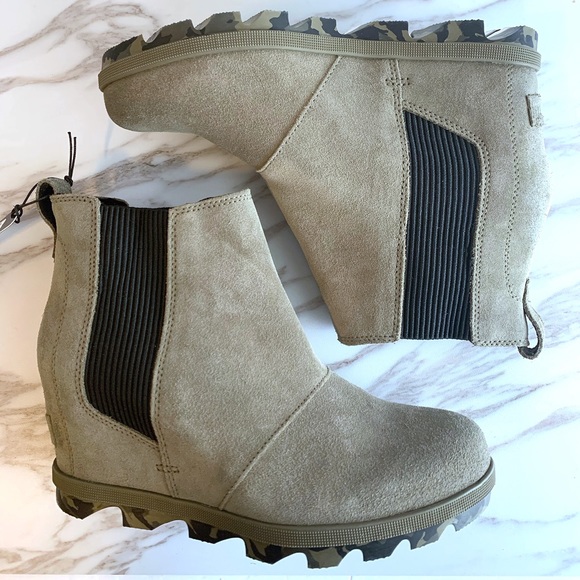 Sorel Sage Gray Joan of arctic Wedge II Chelsea - Picture 7 of 10